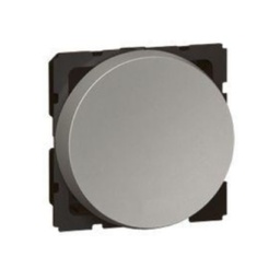 [573151] Legrand - 573151 - Arteor Push Button 2-Way Round 6A 2 Module Magnesium.