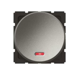 [573162] Legrand - 573162 - Arteor Switch 2-Way w/ indicator 10A 2 Module Magnesium.