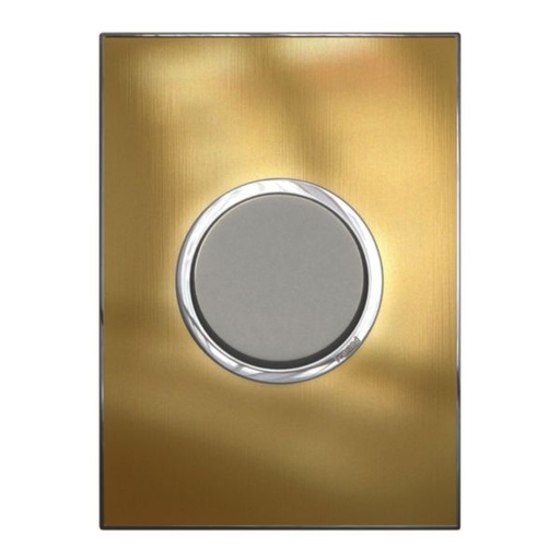 [573164] Legrand - 573164 - Arteor 1-Gang Intermediate 10A Switch Round Magnesium.