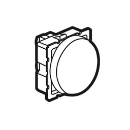 [573170] Legrand - 573170 - Arteor Switch 1-Way 20A 2 Module Magnesium.