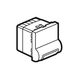 [574082] Legrand - 574082 - Arteor Skirting Light Standard w/ LED 230V 2 Module Magnesium.