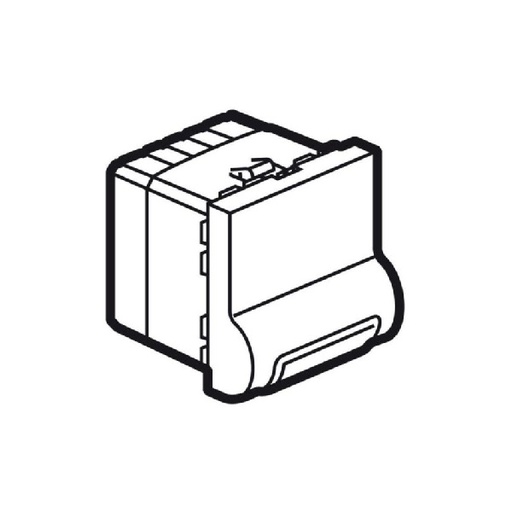 [574082] Legrand - 574082 - Arteor Skirting Light Standard w/ LED 230V 2 Module Magnesium.