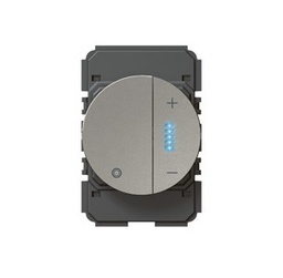 [574356] Legrand - 574356 - Arteor™ Trailing/leading edge Push Button Dimmer 600W 2 Module Magnesium.