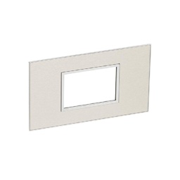 [575076] Legrand - 575076 - Arteor™ Plate British Standard square 3 Module 2-Gang Stainless style.