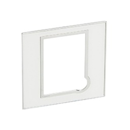 [575124] Legrand - 575124 - Arteor™ Plate British Standard square for fused connection unit Mirror White.