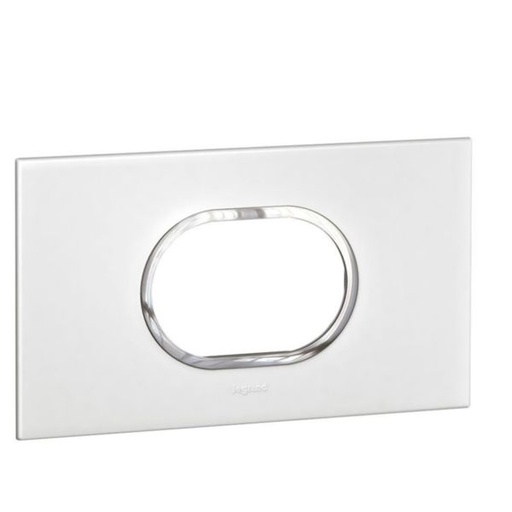 [575540] Legrand - 575540 - Arteor™ Plate British Standard Round 3 Module 2-Gang White.