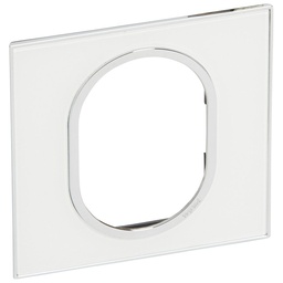 [575564] Legrand - 575564 - Arteor™ Plate British Standard Round 3 Module 1-Gang Mirror White.