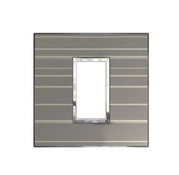 [576102] Legrand - 576102 - Arteor™ Plate British Standard for Square 1 Module 1-Gang Graphic Formal.