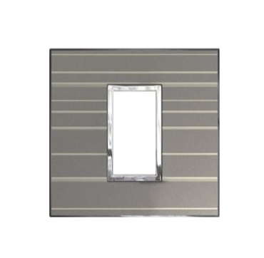 [576102] Legrand - 576102 - Arteor™ Plate British Standard for Square 1 Module 1-Gang Graphic Formal.