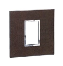 [576103] Legrand - 576103 - Arteor™ Plate British Standard for Square 1 Module 1-Gang Leather Club.