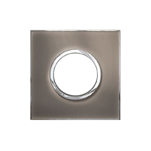 [576115] Legrand - 576115 - Arteor™ Plate British Standard for Round 2 Module 1-Gang Mirror Taupe.