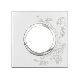 [576118] Legrand - 576118 - Arteor™ Plate British Standard for Round 2 Module 1-Gang Tattoo Edition 1.