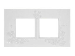 [576148] Legrand - 576148 - Arteor™ Plate British Standard for Square 2x2 Module 2-Gang Tattoo Edition 1.