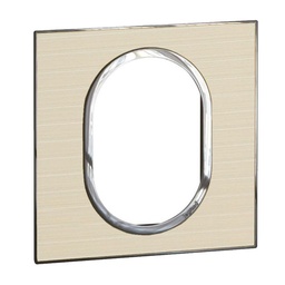 [576171] Legrand - 576171 - Arteor™ Plate British Standard Round 3 Module 1-Gang Horizontal Graphic Casual.