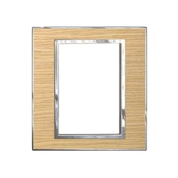 [576189] Legrand - 576189 - Arteor™ Plate British Standard for Square 3 Module 1-Gang Wood Light Oak.