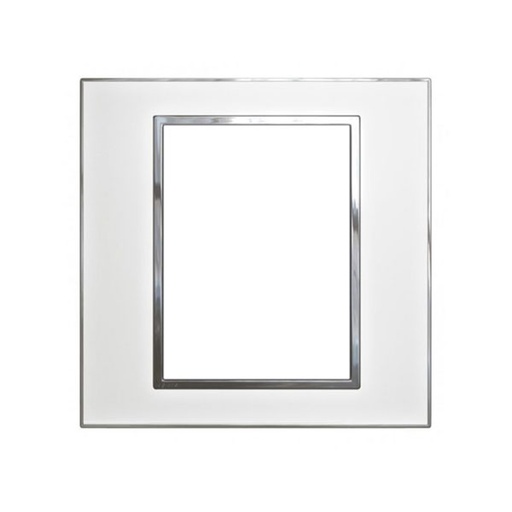 [576484] Legrand - 576484 - Arteor™ Plate Italian / US Standard Square for Video display internal unit 2.5" Mirror White.