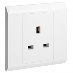[617040] Legrand - 617040 - BELANKO 13A UNSWITCHED SOCKET 1 GANG 250V WHITE
