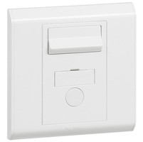 [617081] Legrand - 617081 - Fused connection unit Belanko - switched + cord outlet - 13 A