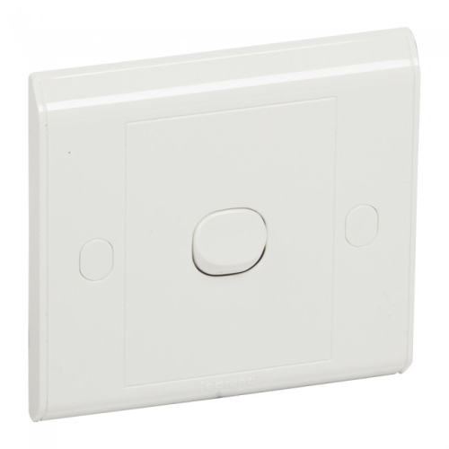 [617101] Legrand - 617101 - BELANKO 10A SWITCH 1 GANG 2 WAY SMALL ROCKER WHITE