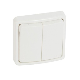 [684554] Legrand - 684554 - Plexo™ Flush Mounting Switch 20A 2-Gang 2-Way White.