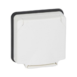 [684585] Legrand - 684585 - Plexo™ IP66 Adaptor Mosaic, 2 modules opaque lid, flush mounting.