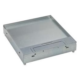 [689656] Legrand - 689656 - Lid & Trim Stainless Steel for Tiles/Marble, Single cable outlet power coated 8-15mm thickness.