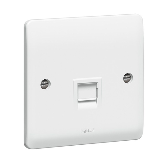 [730051] Legrand - 730051 - Synergy™ - Telephone socket UK secondary - White