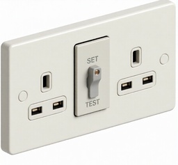 [730098] Legrand - 730098 - RCD Skt Passive White PVC