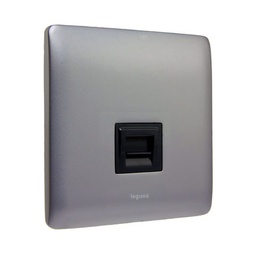 [731051] Legrand - 731051 - Synergy™ Telephone socket single, UK secondary (BT), Silver.