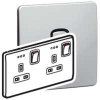 [731071] Legrand - 731071 - Skt Outlet 13A Swt 2 Gang Dp Twin