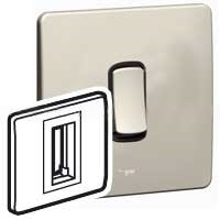 [731291] Legrand - 731291 - CARRIER PLATE 1G 1 MODULE MN