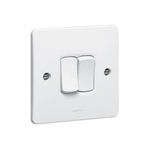 [733897] Legrand - 733897 - Synergy™ Metal Clad RCD unit 2-Gang DP Active 30MA.