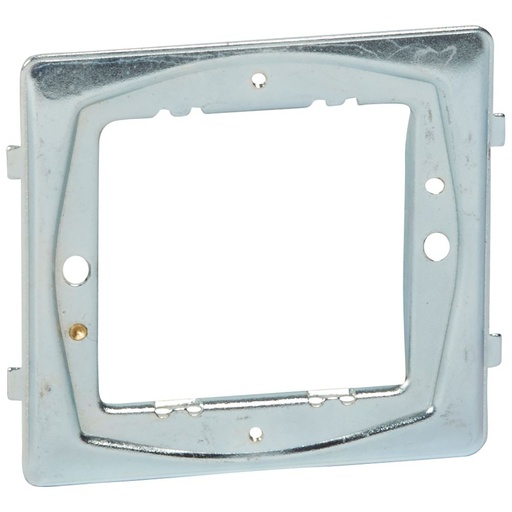 [735491] Legrand - 735491 - Synergy™ - Yoke - for 2 Grid modules - 1 gang - for White, st. steel, satin brass.