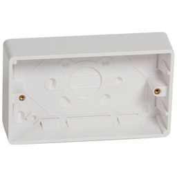 [736410] Legrand - 736410 - Synergy™ - Surface mounting box - 2 gang - 35 mm deep - Plastic