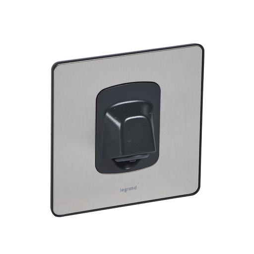 [832019] Legrand - 832019 - Synergy™ Sleek - Cable outlet 20A - Brushed Stainless Steel