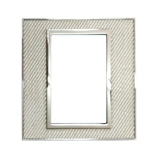 [576187] Legrand - 576187 - Arteor™ Plate British Standard for Square 3 Module 1-Gang Woven Metal.