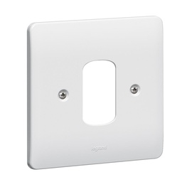 [730191] Legrand - 730191 - Synergy™ - Front plate - for 1 Grid module - 1 gang - White
