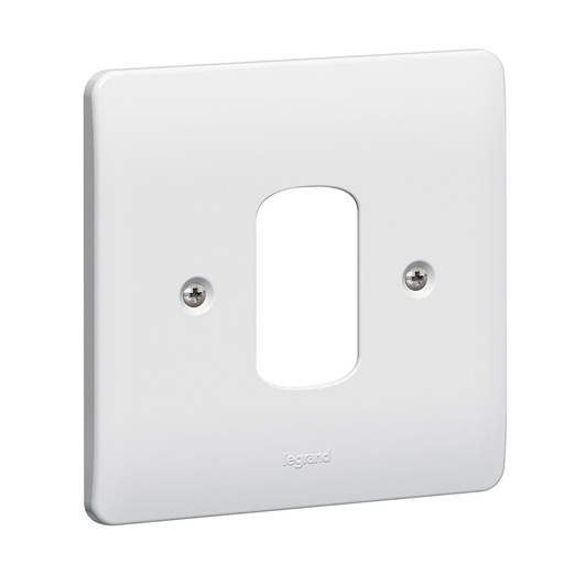 [730191] Legrand - 730191 - Synergy™ Front plate for 1 Grid module 1-Gang White.