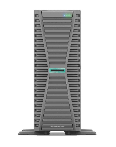 [P70195-421] HPE - P70195-421 - ProLiant ML350 Gen11 Server, Xeon Silver 4509Y 8-C 2.60GHz/22.5MB, 32GB (1x 32GB), 8x SFF 2.5", Tri-Mode Basic Carrier MR408i-o, No Optical, 1000W PSU, 3 Year NBD Warranty.
