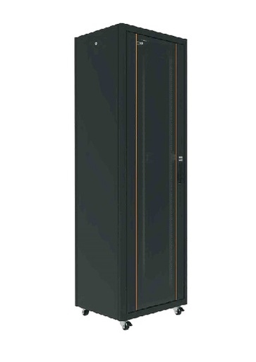 [AG-VB32U8010S1-BAAA-A-D1-YD] AGER - AG-VB32U8010S1-BAAA-A-D1-YD - 32U 19" Rack Vega Base Free Standing Cabinet W=800mm D=1000mm Black.
