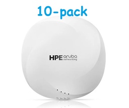[S3J33A] HPE - S3J33A - (10-Pack of R7J49A) Aruba Networking AP-615 (RW10) 2-Radio 3-Band 2x2 Wi-Fi 6E Internal Antennas Campus Wireless Access Point (AP).