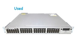 [WS-C3850-48PW-S *Used] Cisco - WS-C3850-48PW-S *Used - Catalyst 3850 48-Port 1G RJ45 PoE Network Switch IP Base with 5 access point license.